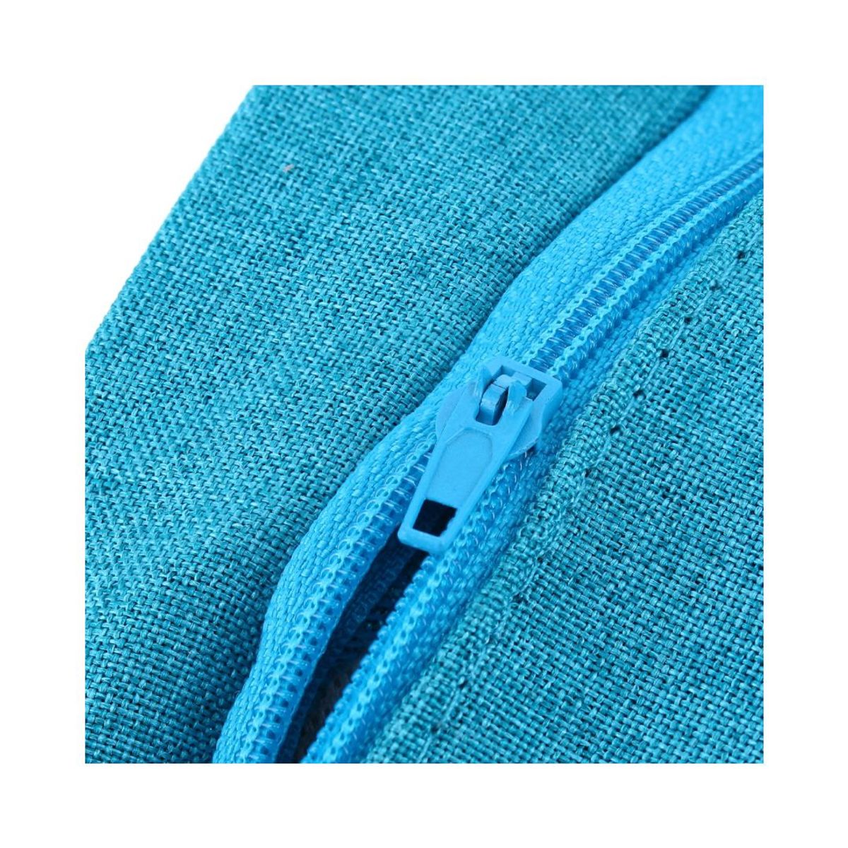 GENERICO - Cojín Geranios Turquesa Curitiba 45x45 cm Máxima Design