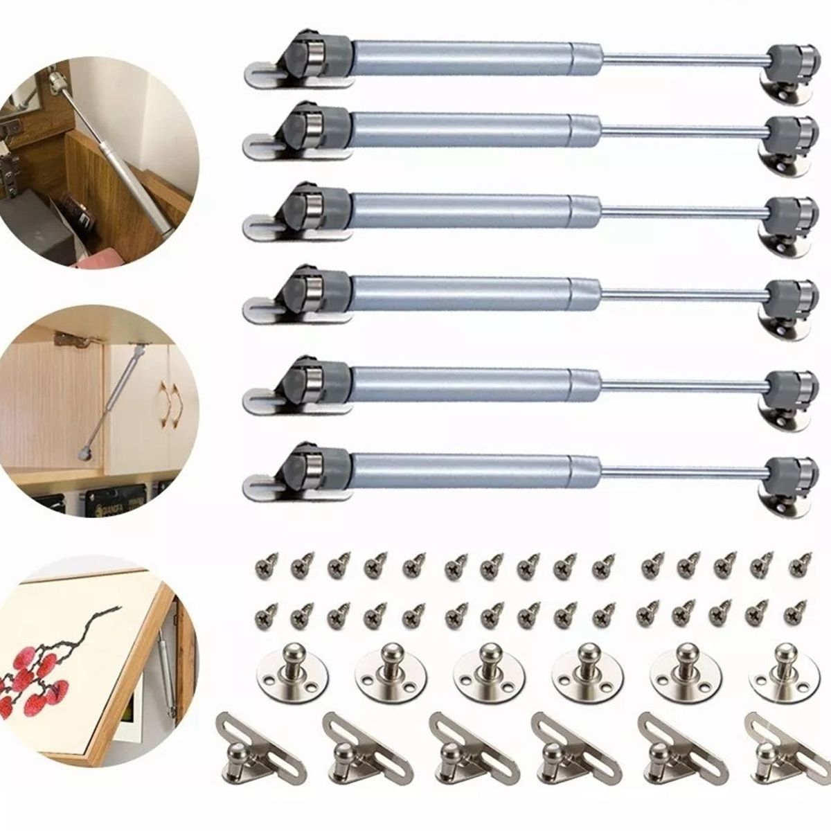 KUANGYE - Brazo Bombin 80n Pack 6uni Para Puerta