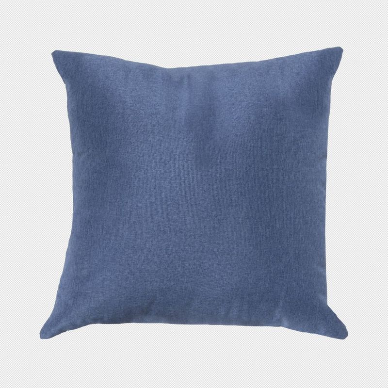 GENERICO - Cojín Geranios Azul Curitiba 45x45 cm Máxima Design