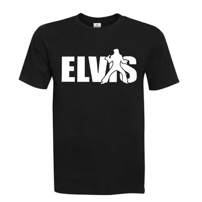 ROLY - Polera Elvys Presley Algodón Manga Corta Hombre