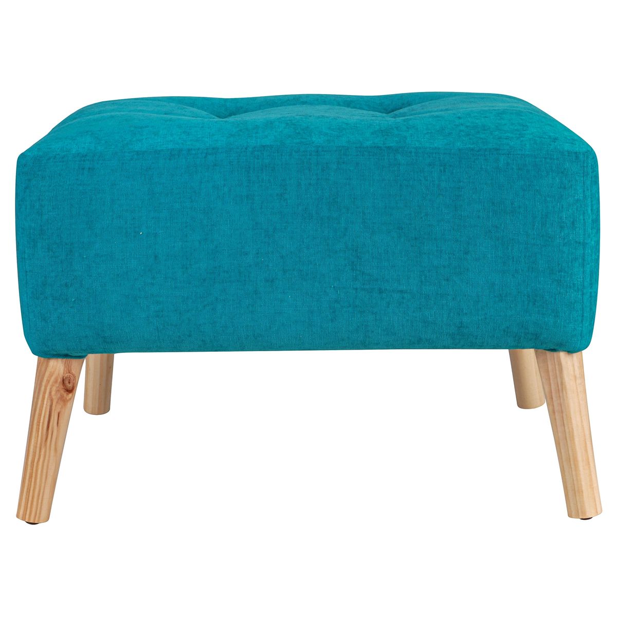 GENERICO - Pouf Petrum Turquesa Altea 62x42x42 cm Máxima Design.