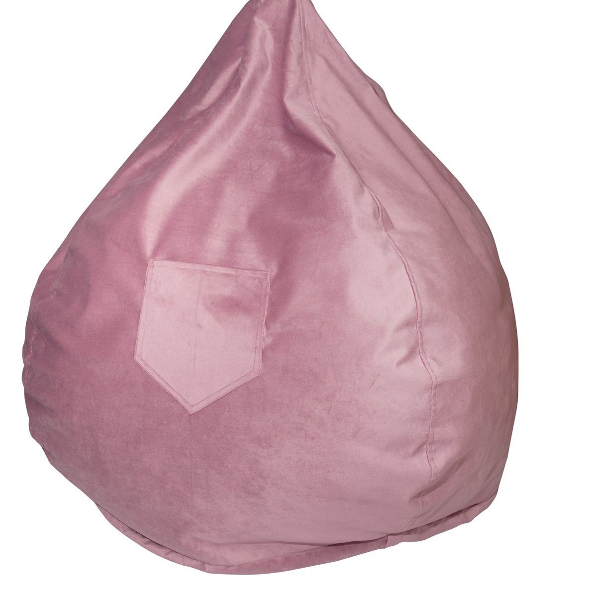 GENERICO - Funda Pouf Pera Infantil Palo de Rosa Sin Relleno 60x50x50 cm Máxima Design