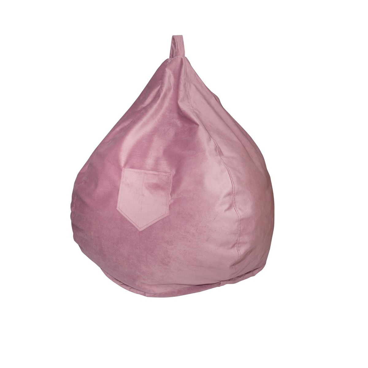 GENERICO - Funda Pouf Pera Infantil Palo de Rosa Sin Relleno 60x50x50 cm Máxima Design