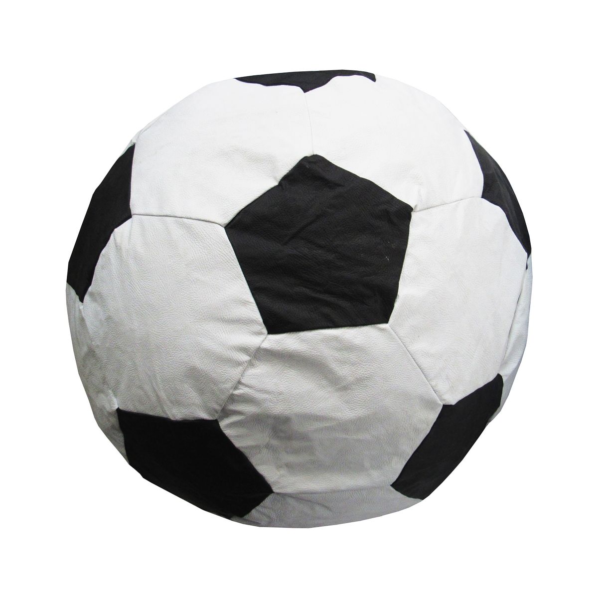 GENERICO - Funda Pouf Pera Infantil Futbol Sin Relleno 50x50x50 cm Máxima Design