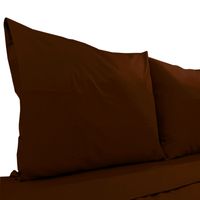 Juego De Sábanas King Diversión Clásico Chocolate 200 Hilos