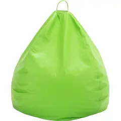 GENERICO - Funda Pouf Pera Infantil Verde Sin Relleno 60x50x50 cm Máxima Design