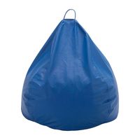 Funda Pouf Pera Azul Sin Relleno 100x80x80 cm Máxima Design