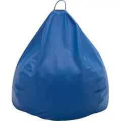 GENERICO - Funda Pouf Pera Infantil Azul Sin Relleno 60x50x50 cm Máxima Design