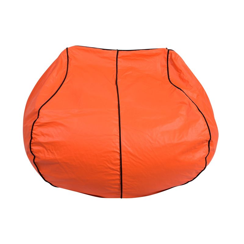 GENERICO - Funda Pouf Pera Infantil Básquetbol 50x50x50 cm Máxima Design