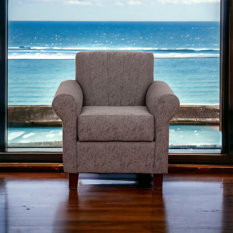 MUEBLES AMERICA - Poltrona Lucy Lino Sidelli  Gris