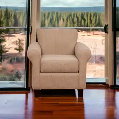 MUEBLES AMERICA - Poltrona Lucy Lino Sidelli Beige