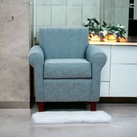 Poltrona Lucy Lino Sidelli Azul Claro