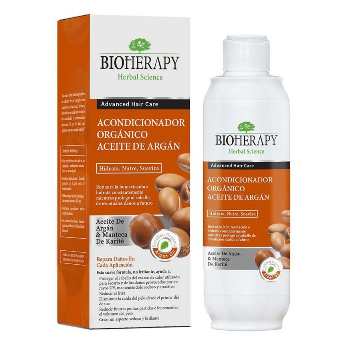 BIOHERAPY - Acondicionador Organico Con Aceite De Argan Bioherapy