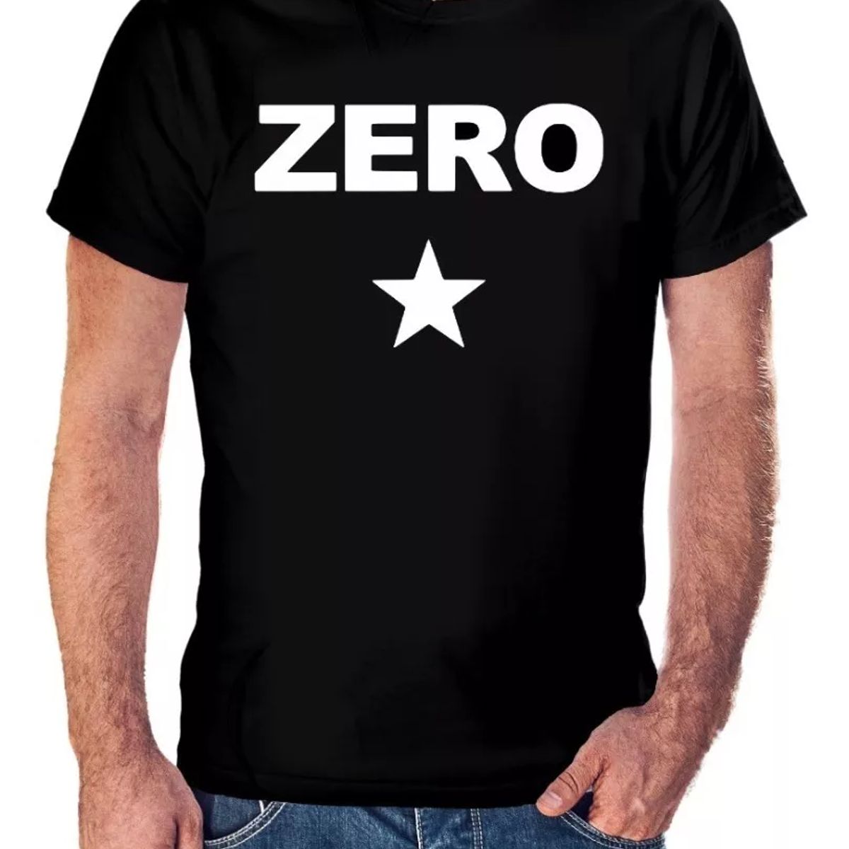 ROLY - Polera Zero The Smashing Pumpkins Hombre Algodón