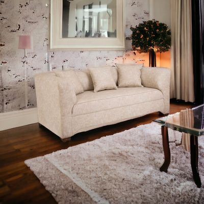 Imagen 2 del producto Sofá Metropolitan 3 Cuerpos Cuero Auris Beige