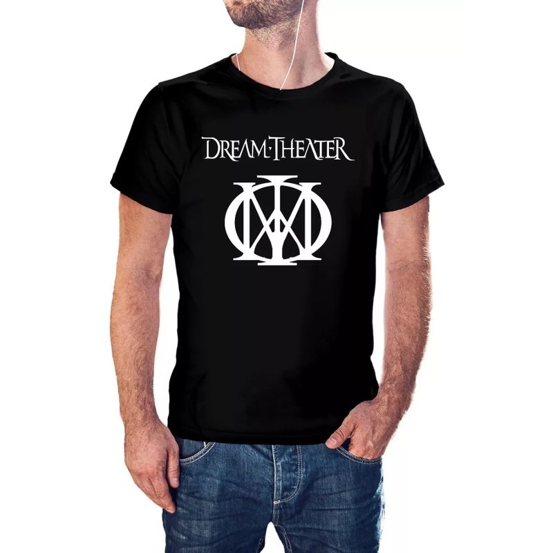 ROLY - Polera Dream Theater Hombre Algodón