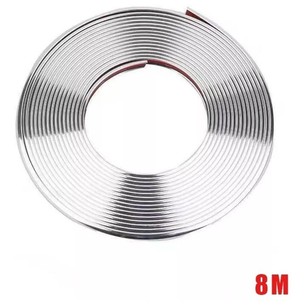 GENERICO - Moldura Para Llantas Decorativa Y Protectora CROMADO Auto