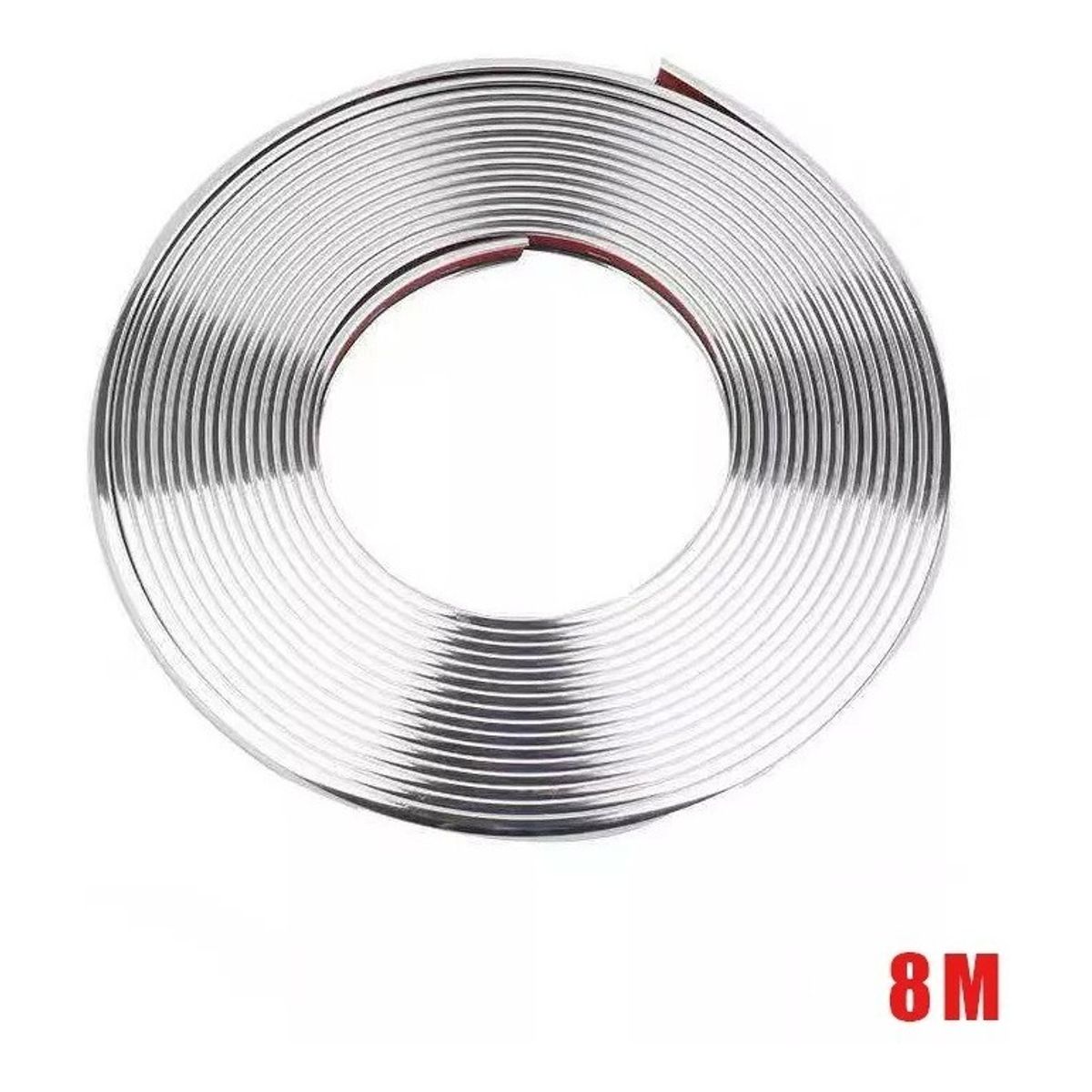 GENERICO - Moldura Para Llantas Decorativa Y Protectora CROMADO Auto