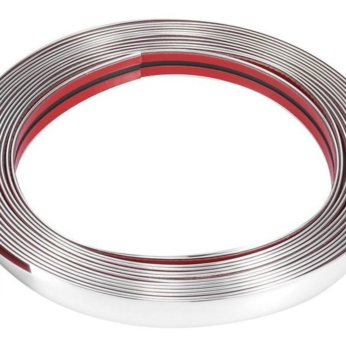 GENERICO - Moldura Cromada 20mm Adhesiva Auto Tuning Universal