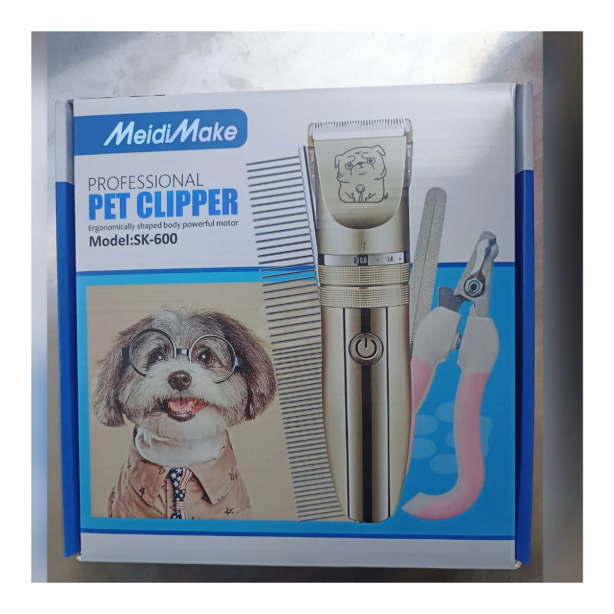 GENERICO - Máquina de afeitar para mascotas recargable