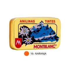 MONT BLANC - Anilinas Montblanc® Cajita Dorada Color Naranja