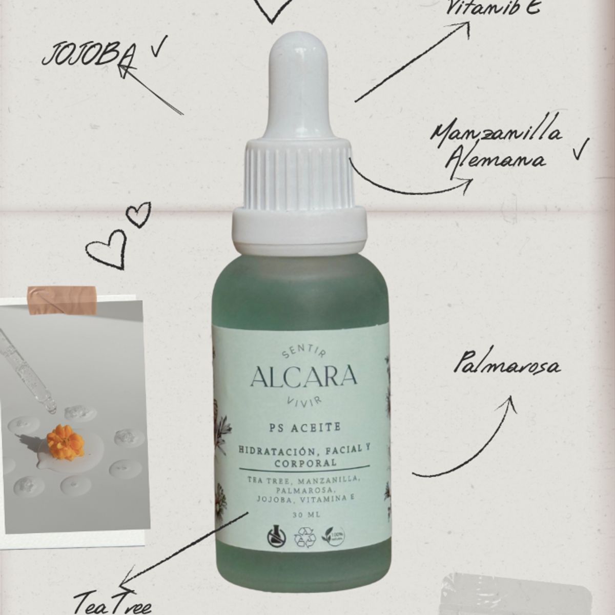 GENERICO - Aceite Alcara Sentir Vivir 30 ml