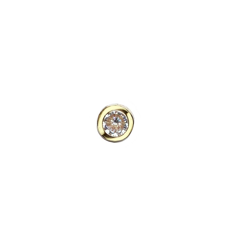 MODAS LILLO - Colgante Mujer Punto De Luz Pasado Oro 18k Joyas Modas Lillo
