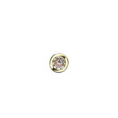 MODAS LILLO - Colgante Mujer Punto De Luz Pasado Oro 18k Joyas