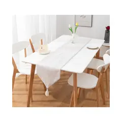MANDIRHOME - Camino de Mesa Simple Crudo 180 x 37cms