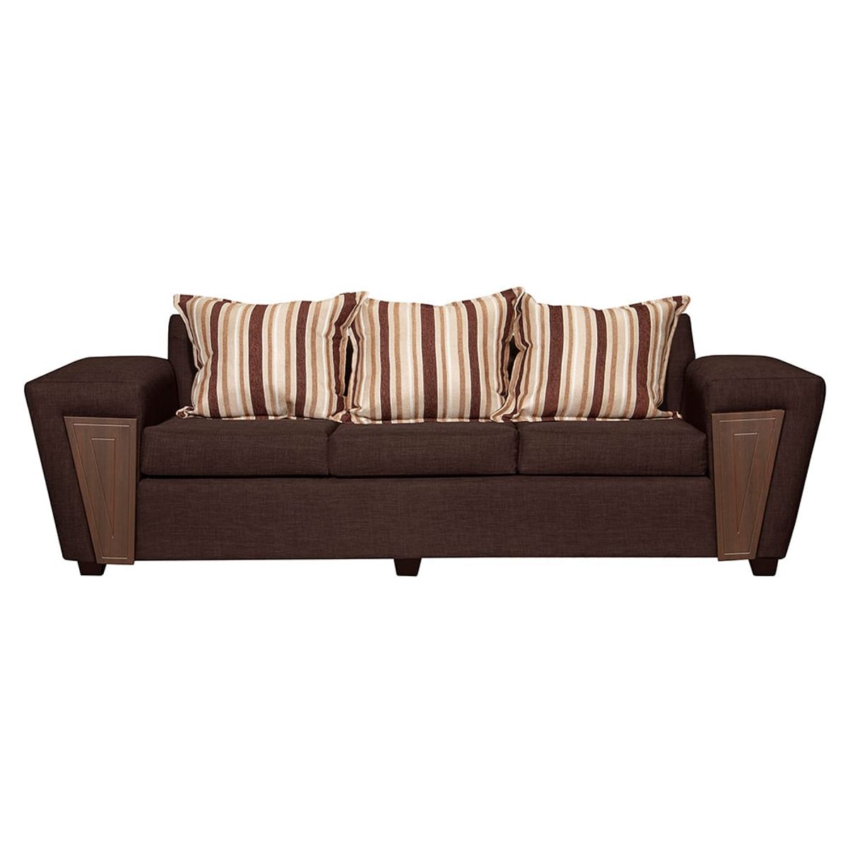 RUZAM MOBEL - SOFAS 3-2 CRETA CAFÉ LINO