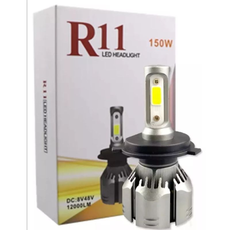 GENERICO - Turbo Led R11 H4 12000 Lumenes