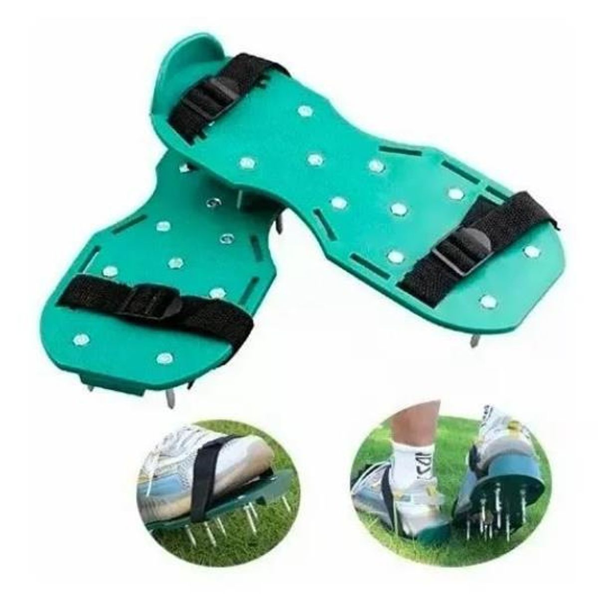 KUANGYE - Aireador De Césped Zapatos Herramienta Eficaz Para Airear El