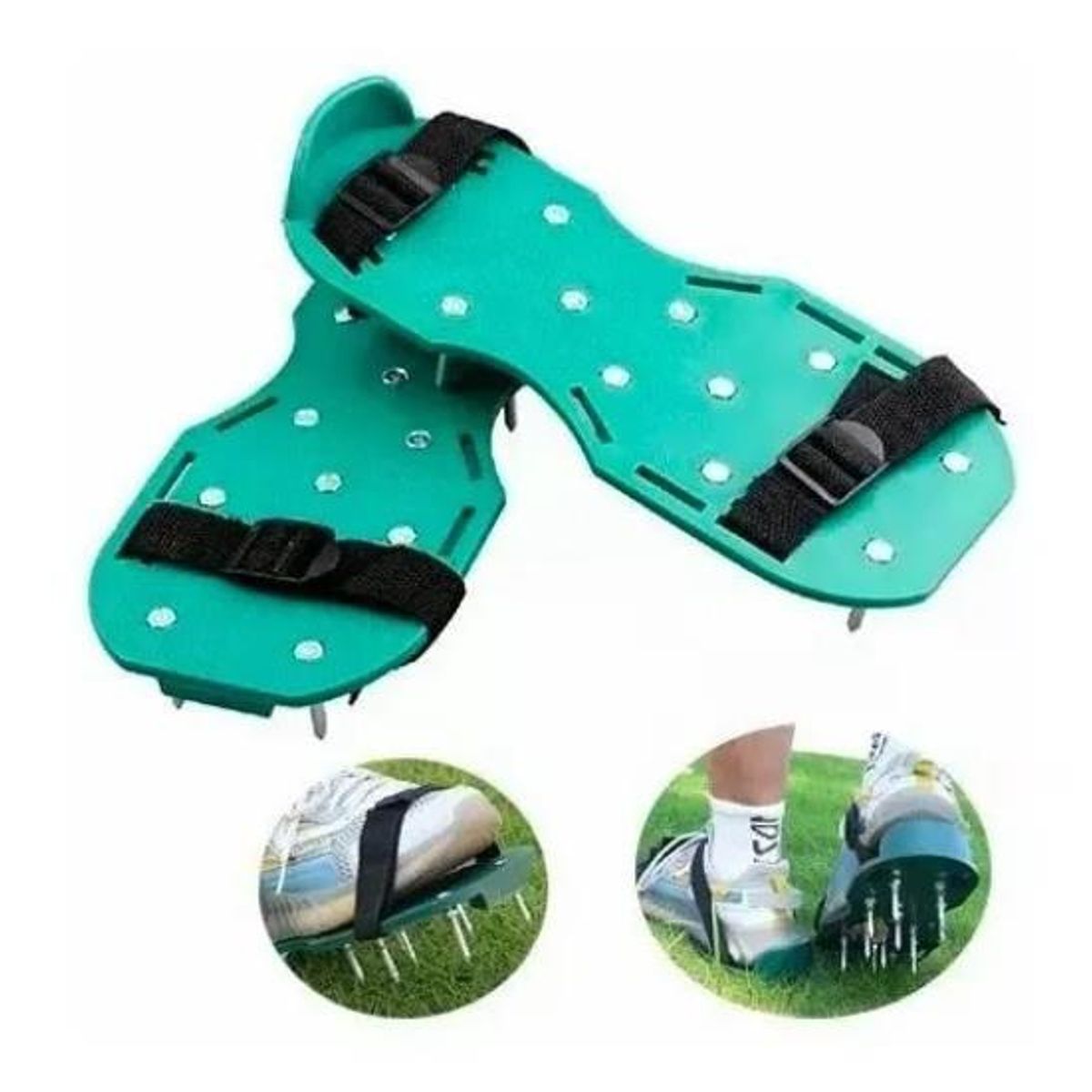 KUANGYE - Aireador De Césped Zapatos Herramienta Eficaz Para Airear El