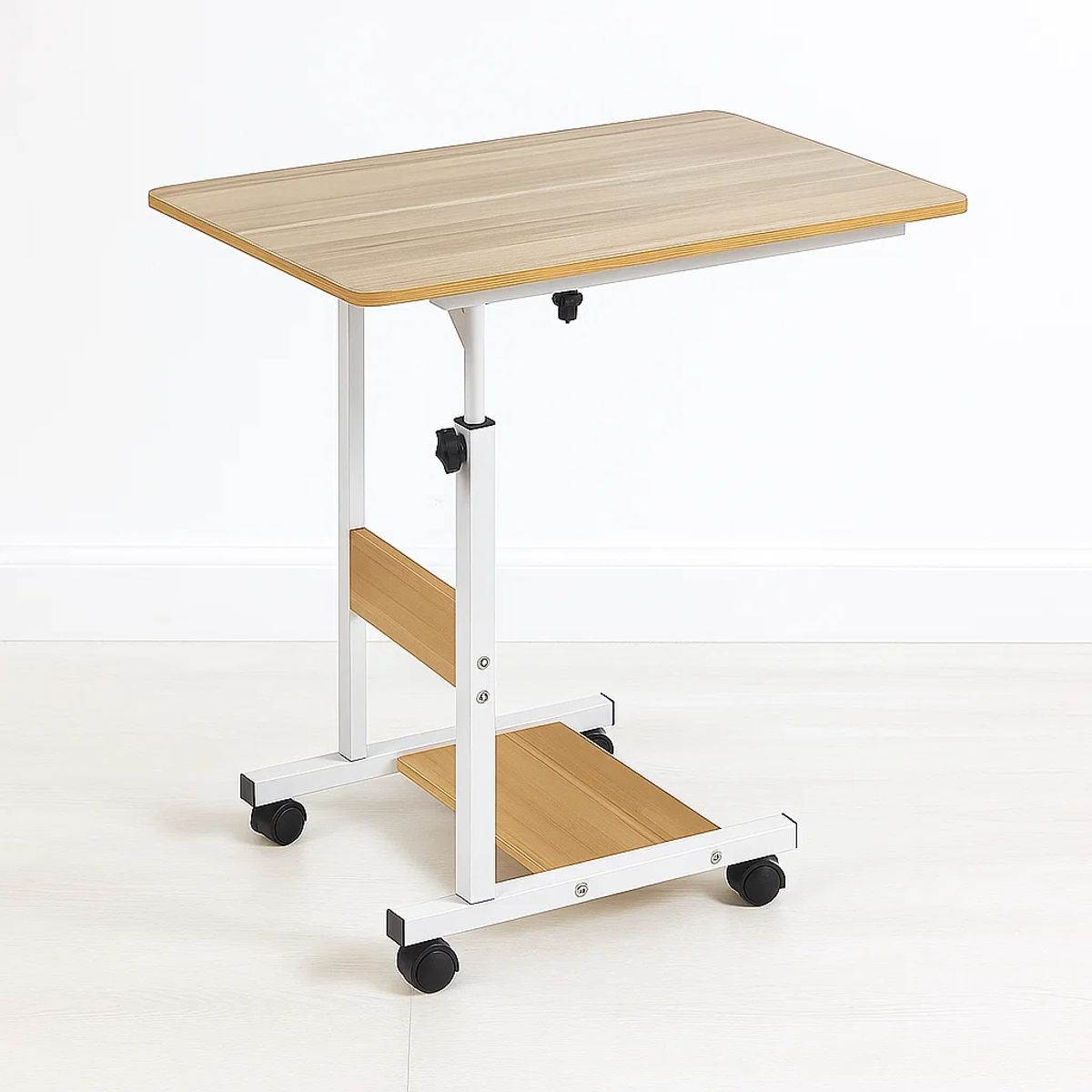 KLIK - Mesa escritorio ajustable para computador roble