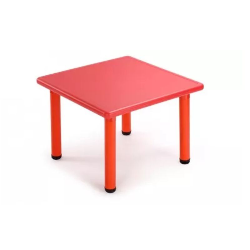 LUMAX - Mesa Plastico Niño 60x60x50 Rojo