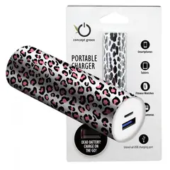 GENERICO - Power Bank Animal Print 2200 MAH