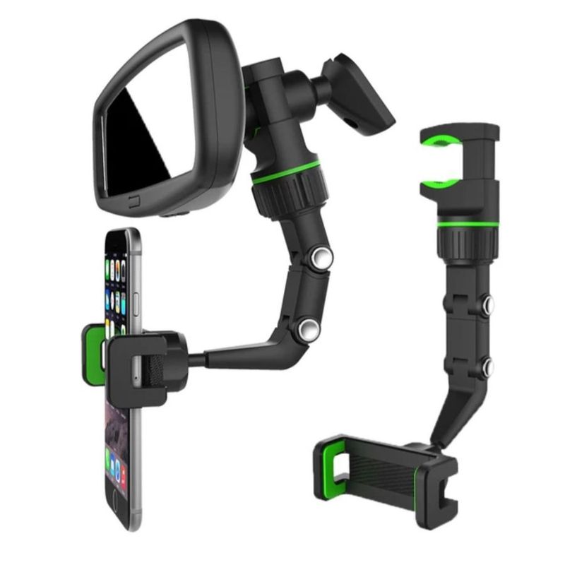 GENERICO - Soporte Telefono Celular Para Auto Porta Espejo Retrovisor