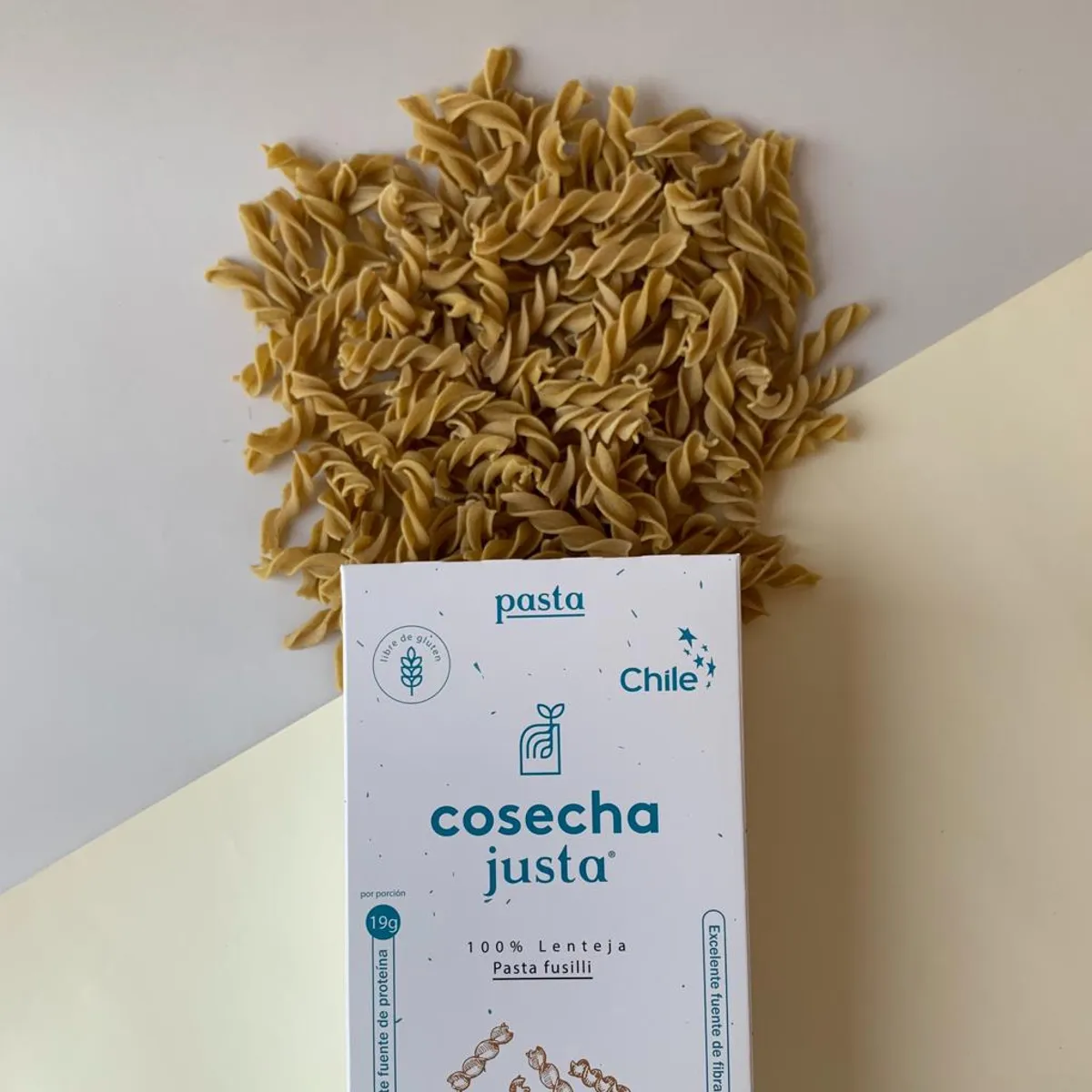 COSECHA JUSTA - Pasta fusilli de lentejas Sin gluten