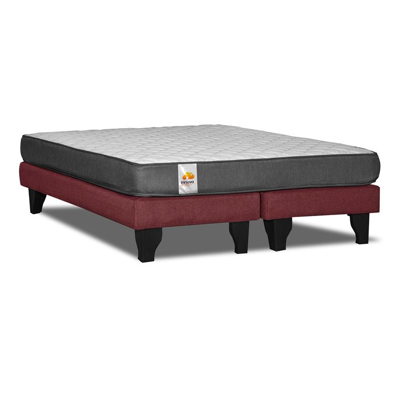 INNOVAMUEBLES - CAMA EUROPEA BD SILVER KING BURDEO INNOVAMUEBLES