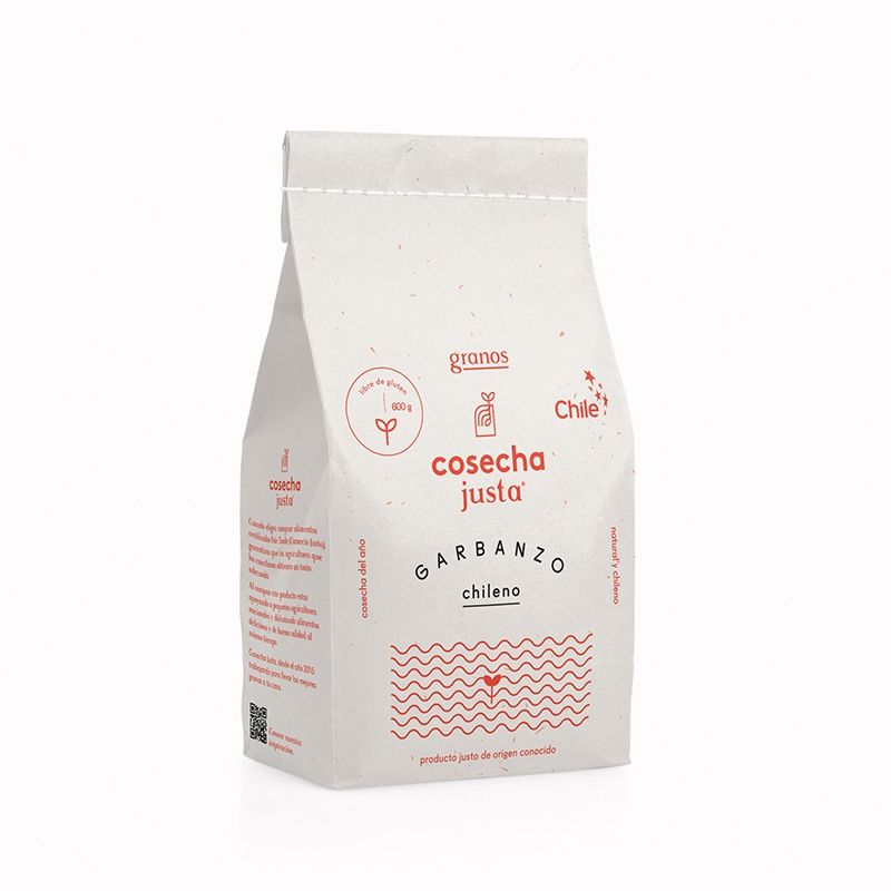 COSECHA JUSTA - Garbanzos chilenos sin gluten