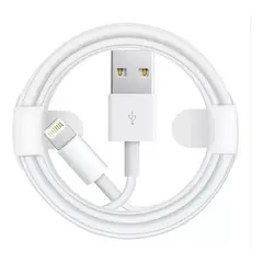 GENERICO - Cable Lightning Usb 1m Para iPhone 5 6 7 8 X 11 12 certificado