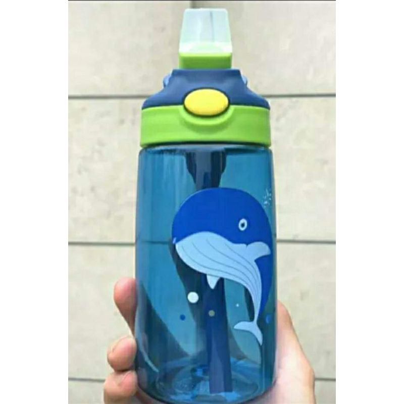 GENERICO - Botella linda de agua de plastico para niños