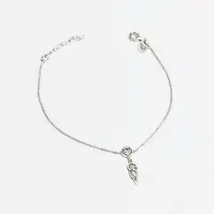 ROSETT - Pulsera punto de luz con ala colgante