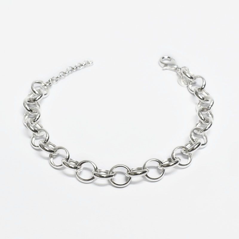 ROSETT - Pulsera rolo Plata 925