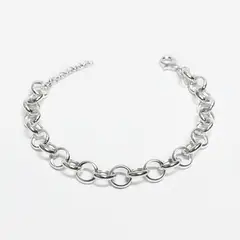 ROSETT - Pulsera rolo Plata 925