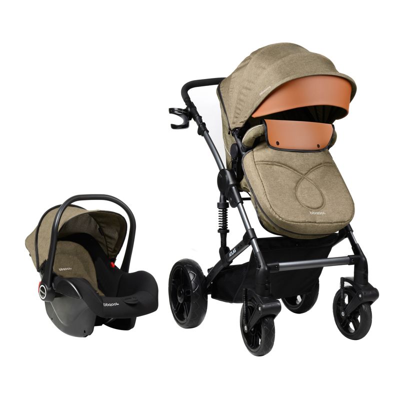 BBQOOL - Coche Travel System Atlas Green