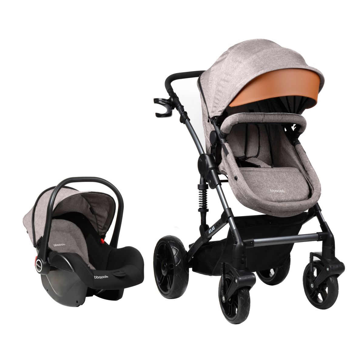 BBQOOL - Coche Travel System Atlas Beige