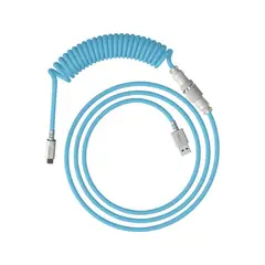 HYPERX - Cable en espiral USB-C celeste