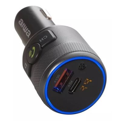 Imagen 2 del producto Receptor Bluetooth Transmisor Fm Siri Google Assistant Fm-50