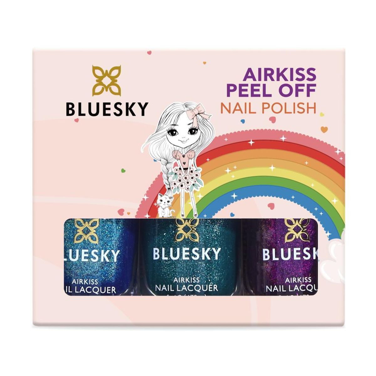 BLUESKY - BLUESKY Kit para Niños Airkiss - Cosmic Space Peel Off